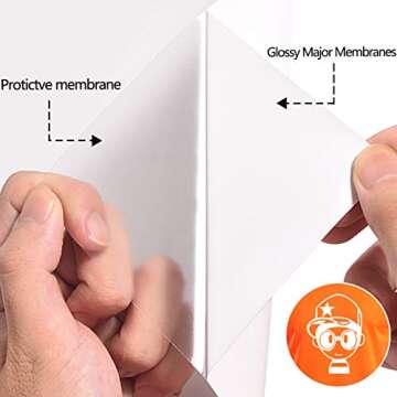 RENLITONG White HTV Iron on Vinyl 12Inch by 10ft Roll HTV Heat Transfer Vinyl for T-Shirt HTV Vinyl Rolls for All Cutter Machine - Easy to Cut & Weed for Heat Vinyl Design