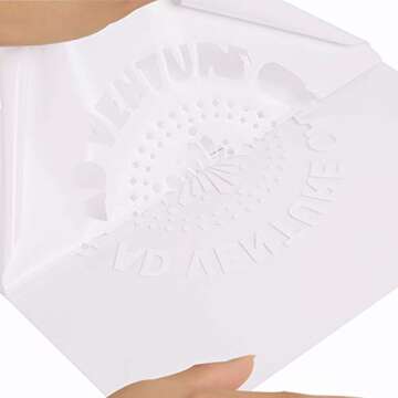 RENLITONG White HTV Iron on Vinyl 12Inch by 10ft Roll HTV Heat Transfer Vinyl for T-Shirt HTV Vinyl Rolls for All Cutter Machine - Easy to Cut & Weed for Heat Vinyl Design