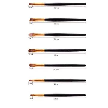 NEJLSD Eye Makeup Brushes Set 20, Eyeliner Eyeshadow Blending Brush, Wool Make Up Brush Set,Powder Face Foundation Eyeshadow Eyeliner Lip Cosmetic Brushes