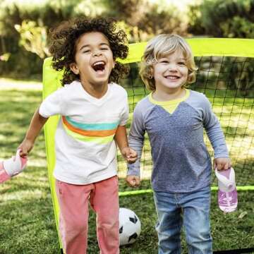 Munchkin® Flip & Go™ Toddler Sippy Cup with Straw, 12 Ounce, Ultra Durable Tritan Material, Purple