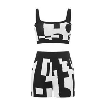 Chic Newbgclo Women's Two Pieces Knitted Outfit Set