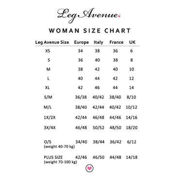 Leg Avenue 2 Piece Gothic Riding Costume Set-Sexy Hooded Cape and Peasant Dress for Women, Red/White, Medium