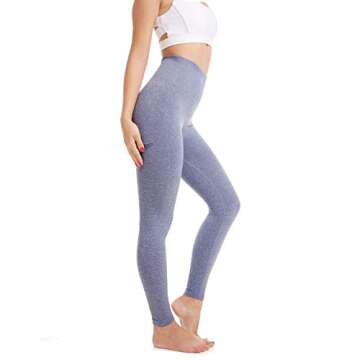 Aoxjox Women's High Waisted Gym Leggings for Comfort