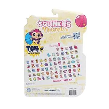 Squinkies Originals | So Many Squishy Toys to Collect | Friends and Animals Mini Squishies | 12 Pack