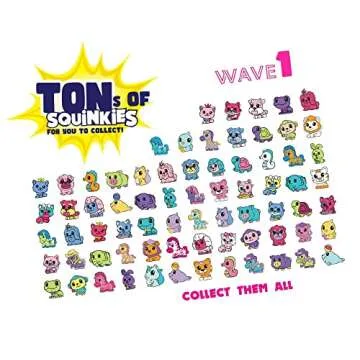 Squinkies Originals | So Many Squishy Toys to Collect | Friends and Animals Mini Squishies | 12 Pack