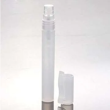 erioctry 6pcs 10ml Transparent Spray Bottles Mini Portable Perfume Pen Empty Fragrances Containers Refillable Fine Mist Jar