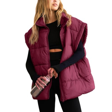 APAFES Women's Winter Puffer Vest: Lightweight, Stylish & Warm