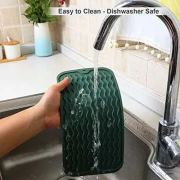 Eco-Friendly ZLR Silicone Dish Drying Mat - Quick Drying, Easy Clean