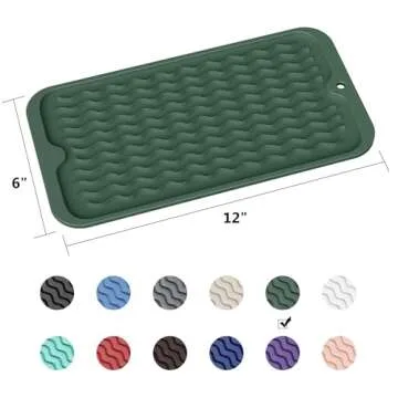 Eco-Friendly ZLR Silicone Dish Drying Mat - Quick Drying, Easy Clean