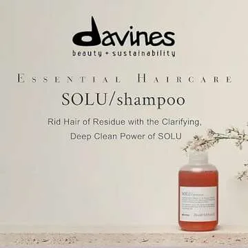 Davines Solu Shampoo: Clarifying & Hydrating Shampoo 8.45 oz