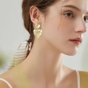 Elegant Double Heart Earrings for Women - Perfect Gift