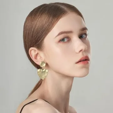 Elegant Double Heart Earrings for Women - Perfect Gift