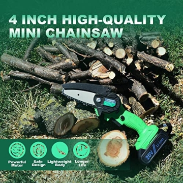 Explore the Powerful Tegatok Mini Chainsaw for All Your Projects