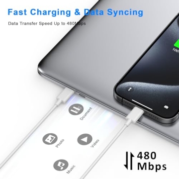 Fast Charging Matsusho iPhone 16 15 Charger 10FT