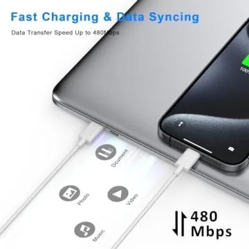 Fast Charging Matsusho iPhone 16 15 Charger 10FT