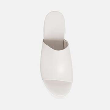 Minshluu Womens Platform Wedge SIides Sandals Open Toe Slip On Wedges Shoes