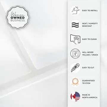 SMART TILES Peel and Stick Backsplash for Easy Home Upgrade