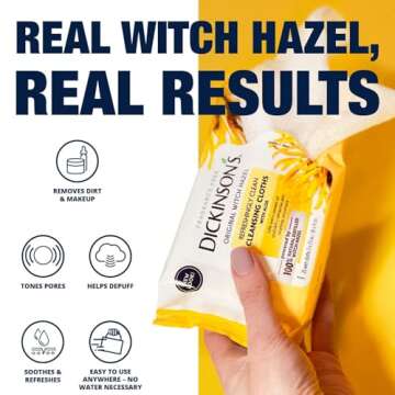 Dickinson's Refreshingly Clean Cleansing Cloths for Skin