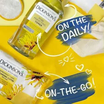 Dickinson's Refreshingly Clean Cleansing Cloths for Skin
