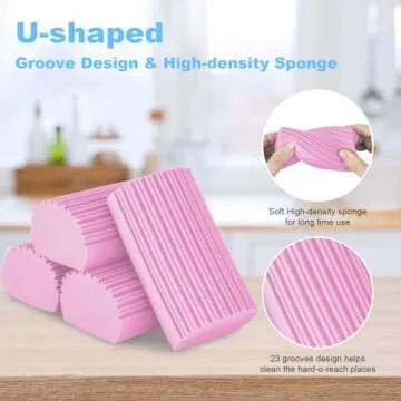 YFUIF Magic Damp Clean Duster Sponge Eraser Tool