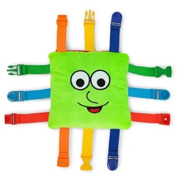Buckle Toys - Buster Square - Learning Activity Toy - Develop Fine Motor Skills and Problem Solving ...
