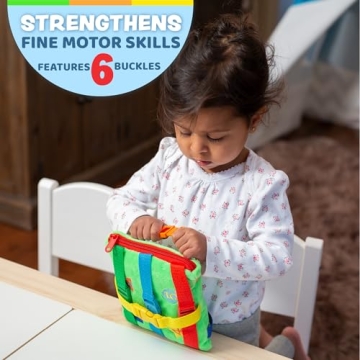 Buckle Toy Buster Square - Engaging Learning for Toddlers