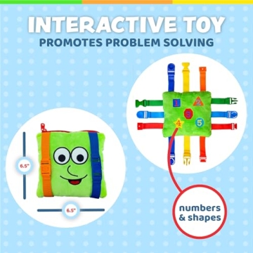 Buckle Toy Buster Square - Engaging Learning for Toddlers