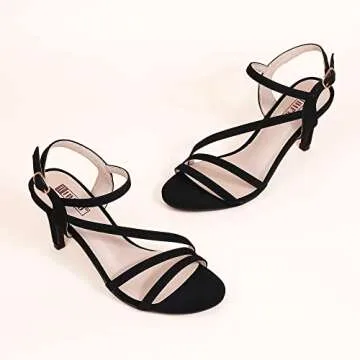 IDIFU Stylish Women's Kitten Heels for Weddings and Parties