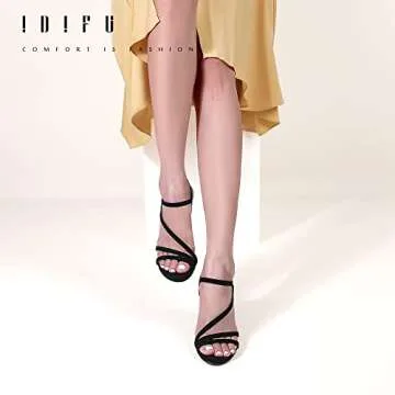 IDIFU Stylish Women's Kitten Heels for Weddings and Parties