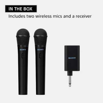 Sony ULT MIC Wireless Microphone for Karaoke with Receiver
