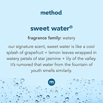 Method Foaming Hand Soap Sweet Water Eco-Friendly 10 oz