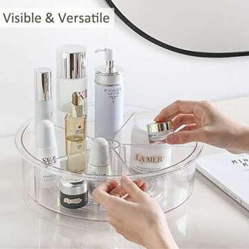 Lazy Susan Organizer (Clear)