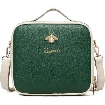 LACATTURA Travel Makeup Bag - Stylish & Functional