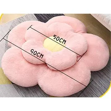 YILANLAN Flower Floor Pillow - Soft and Vibrant Design