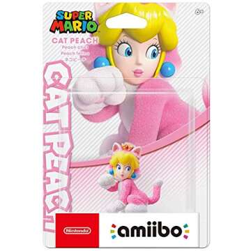 Nintendo amiibo - Cat Peach - Super Mario Series - Over 5 Random Features for Wii and GameCube
