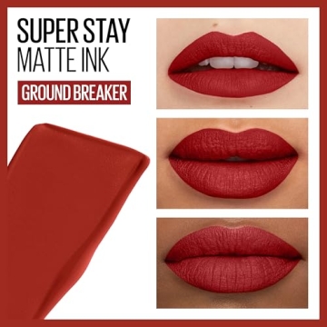 Maybelline Super Stay Matte Ink Liquid Lipstick, Ground-Breaker