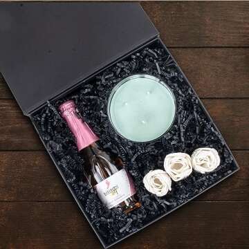 2 LB Black Crinkle Cut Paper Shred Filler for Gifts and Baskets