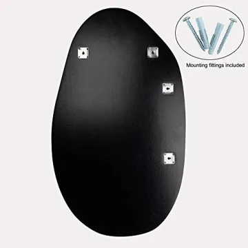 EDGEWOOD Asymmetrical Wall Mirror for Home Decor