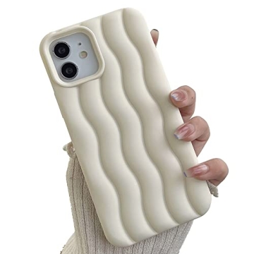 Stylish LEMONCOVER iPhone Case with 3D Wave Design