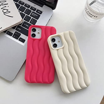 Stylish LEMONCOVER iPhone Case with 3D Wave Design