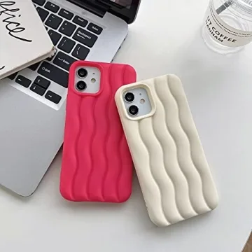 Stylish LEMONCOVER iPhone Case with 3D Wave Design