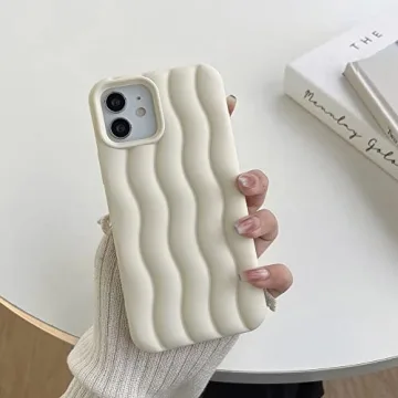 Stylish LEMONCOVER iPhone Case with 3D Wave Design