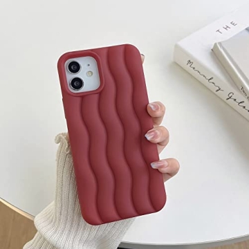 Stylish LEMONCOVER iPhone Case with 3D Wave Design