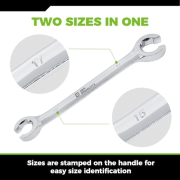 Der Erwachte Flare Nut Wrench Set for Mechanics and DIY