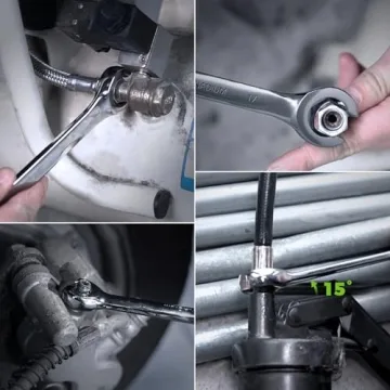 Der Erwachte Flare Nut Wrench Set for Mechanics and DIY