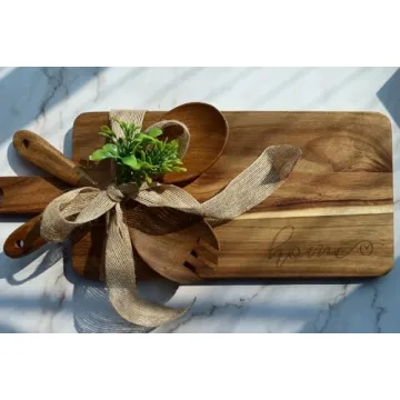 Housewarming Gifts New Home, New Home Gift Idea, First Home Gift, Gift for Home, New House Warming Gift for Homeowner Kitchen Gifts Apartment Closing Gift for Clients, Wooden Cutting Boards Gift Set