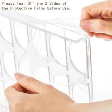 Cididu Acrylic Coffee Pod Holder - Clear Organizer for Vertuoline