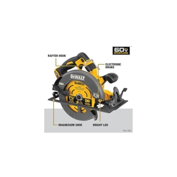 DEWALT 60V Max Circular Saw - Powerful and Precise
