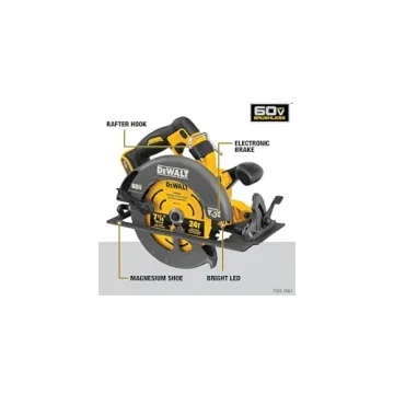 DEWALT 60V Max Circular Saw - Powerful and Precise