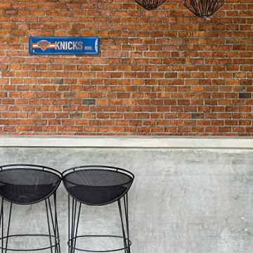 Rico Industries NYC Knicks Metal Street Sign for Home Decor